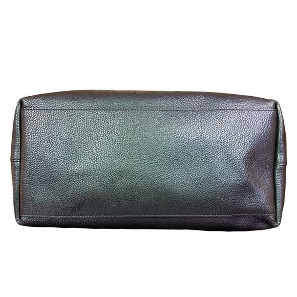 Coach Hologram Leather Open City Tote & Wallet Color Shifting Oil Slick F22550 - Picture 10 of 16